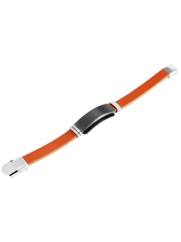 Adeliás Herren Armband aus Leder 21,5 cm in braun