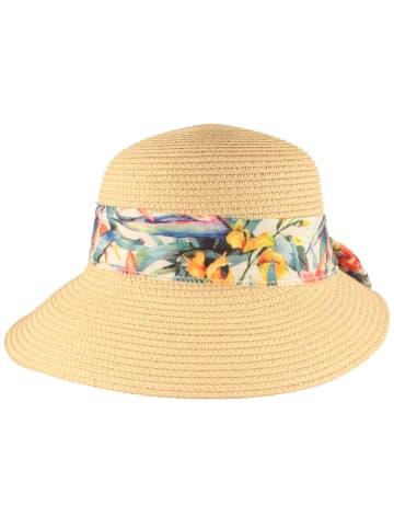 BREITER Strohhut in beige