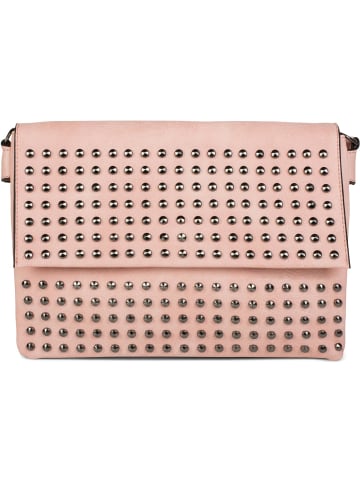 styleBREAKER Clutch Handtasche in Rosa