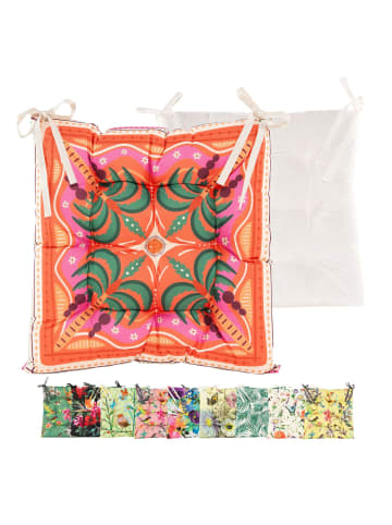 JACK Outdoor Motiv Stuhlkissen 38x38cm Wasserfest in Oasentraum