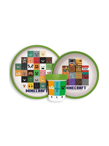Minecraft Crafters rutschfestes Geschirrset,