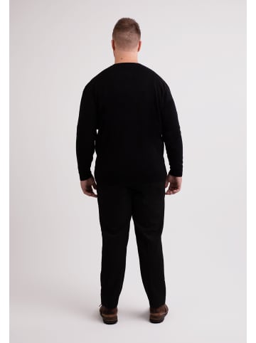 CASH-MERE.CH V-Ausschnitt Pullover in Schwarz