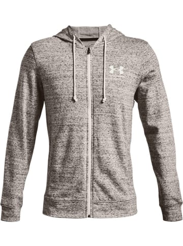 Under Armour Sweatjacke "Rival" in Weiß