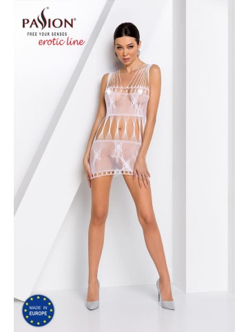 Passion Bodystocking-Ouvert in weiß