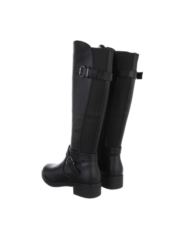 Ital-Design Stiefel in Schwarz