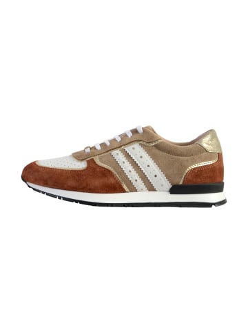 Les Tropéziennes par M Belarbi Leder-Sneaker „Les Tropéziennes Soon“ Beige