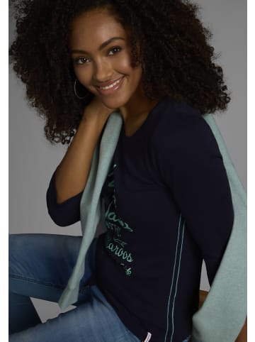 Kangaroos 3/4-Arm-Shirt in marine