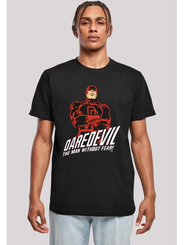F4NT4STIC T-Shirt Marvel Daredevil Slogan in schwarz