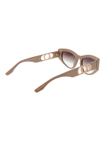 Trussardi Damen Sonnenbrillen Quadrat Beige