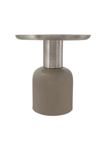 Kayoom Beistelltisch Art Deco 800 in Taupe / Silber