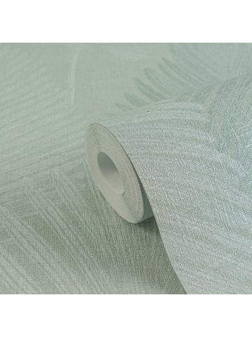 A.S. Création Tapete Palm Serenity in Salbeigrün