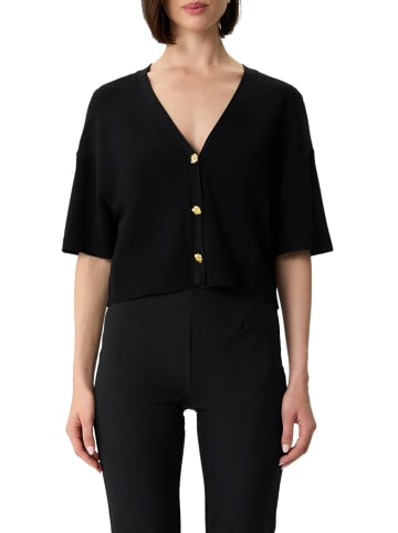 comma Strickjacke für Damen in schwarz