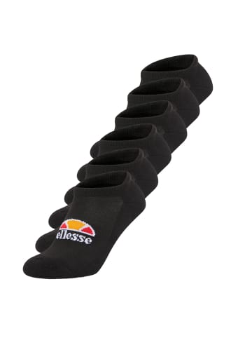 ellesse Socken 6er Pack in Schwarz