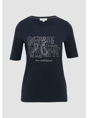 s.Oliver T-Shirt in 59D0_navy