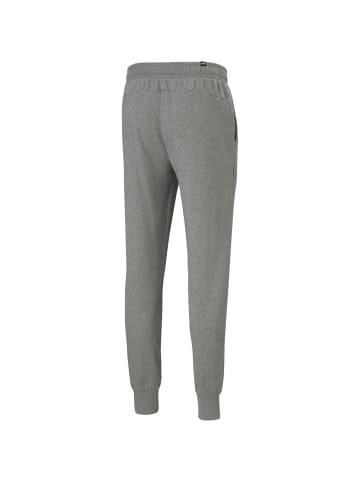 Puma Sweathose ESSENTIALS LOGO in medium gray heather