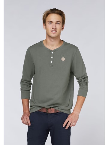 Navigator Langarmshirt in Schwarz