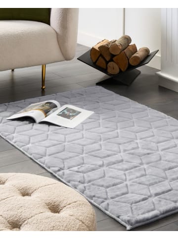 Beliani Shaggy THATTA in Grau - (W) 80 x (L) 150 cm