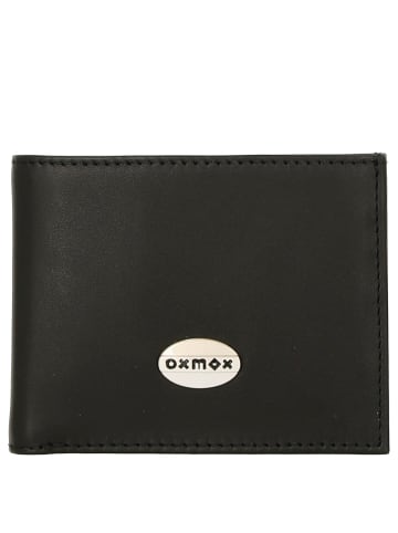 oxmox Leather - Geldbörse 2cc 10.5 cm RFID in schwarz