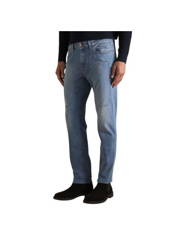 Jeckerson Hellblau Recyceltes Polyester Skinny Jeans