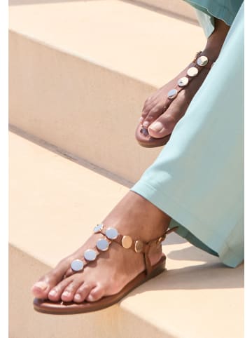 Vivance by Lascana Sandale in camelfarben