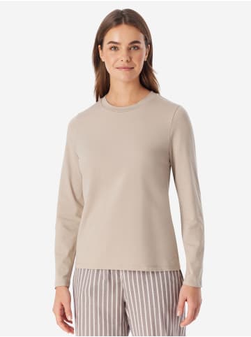 Schiesser Pyjamaoberteil Mix Relax in bright taupe