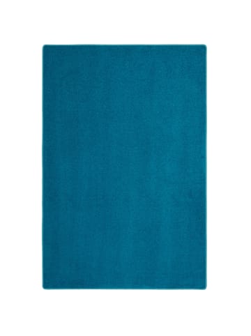 Snapstyle Velours-Teppich Joy in petrol