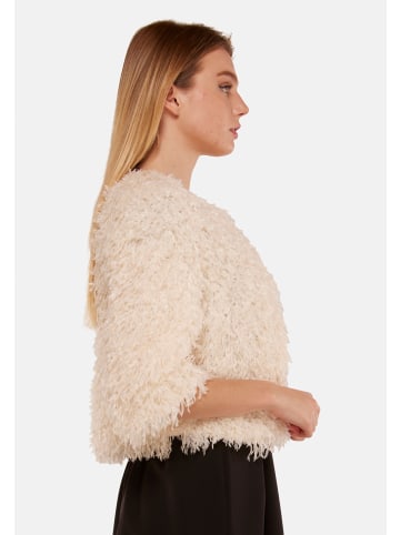 TOOCHE Jacke "Feder Frou-Frou" in Weiß