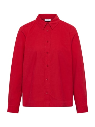 Cecil Cord Hemdbluse in Rot
