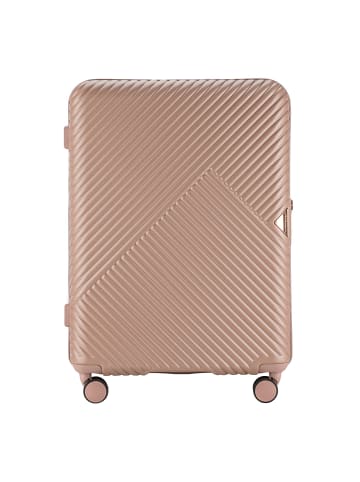 Wittchen Suitcase from polyester material (H) 66 x (B) 47 x (T) 26 cm in Rosa