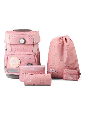 SCHOOL-MOOD Champion Maxx Pro Schulranzen-Set 6-Teilig Modell 2026 in Rainbow