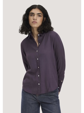 Hessnatur Bluse in dunkle traube