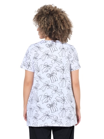 Ulla Popken Shirt in schneeweiß
