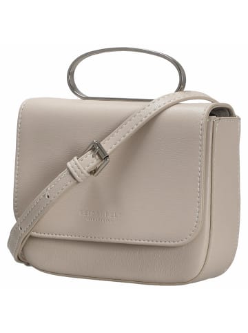 Seidenfelt SFM227 Crossbag - Umhängetasche 16 cm (black/silver) in cream/silver