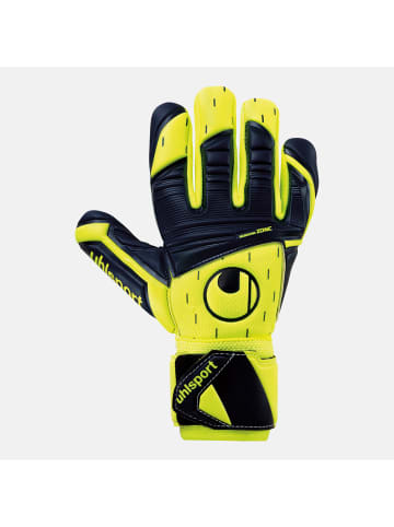 uhlsport  Torwarthandschuhe CLASSIC ABSOLUTGRIP HN PRO JR. in fluo gelb/marine