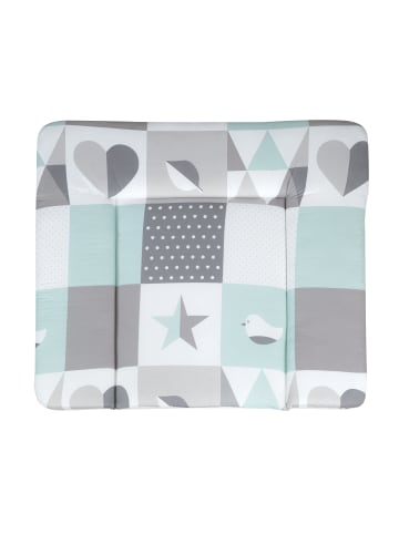 roba Wickelauflage 'Happy Patch' - Pflegeleicht & abwischbar - Mint