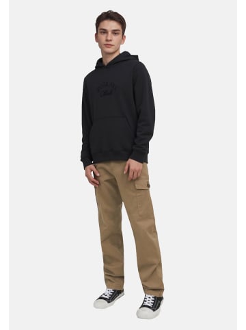 JACK & JONES Junior Hoodie 'Bleecker Branding' in schwarz