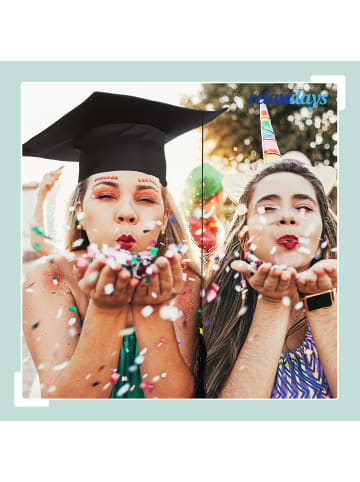 relaxdays 10x Doktorhut in Schwarz