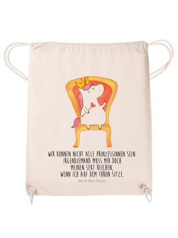 Mr. & Mrs. Panda wander rucksack Einhorn Prinzessin mit Spruch in Creme