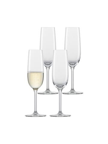 Schott Zwiesel 4er Set Sektglas For you in 210 ml in transparent