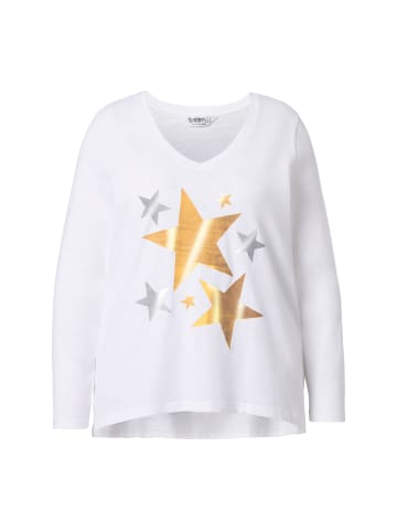 Angel of Style Longshirt in schneeweiß