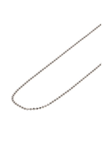 faina Women Beaded Necklace in Silver