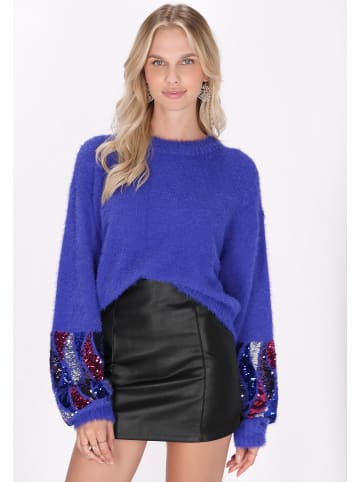 IZIA Damen Pullover in Blau