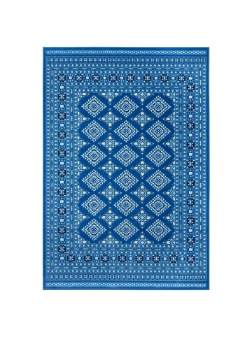 Nouristan Orientalischer Teppich Sao Jeans Blau