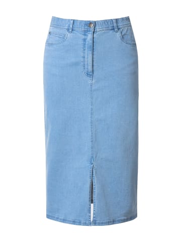 Ulla Popken Jeansrock in blue denim