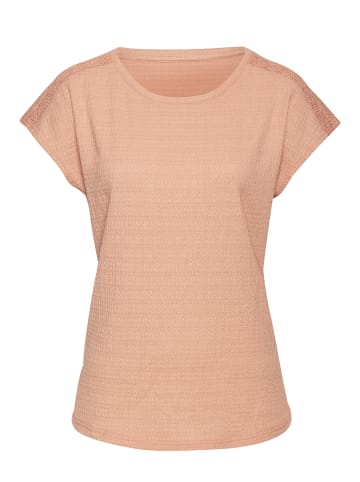 Vivance Rundhalsshirt in peach