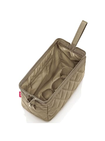 Reisenthel Travelcosmetic Kulturbeutel 26 cm in rhombus olive