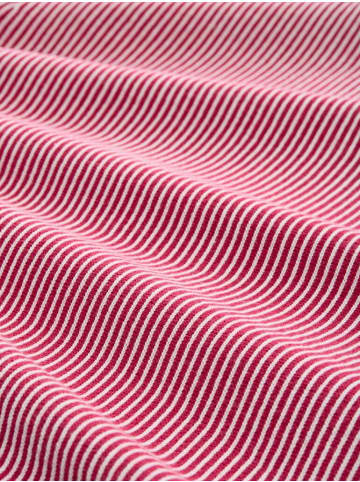 Tom Tailor Pullover in pink plaited knit