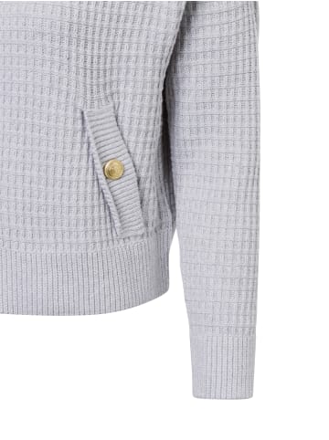 Marie Lund Strickjacke in hellgrau - 0004