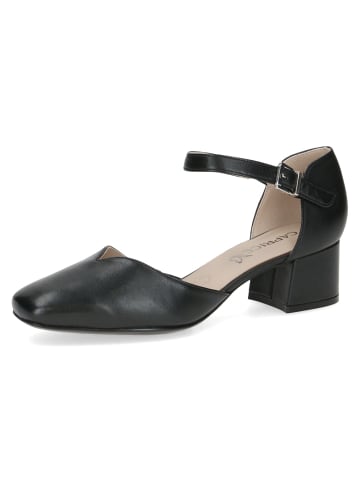 Caprice Riemchenpumps in Schwarz