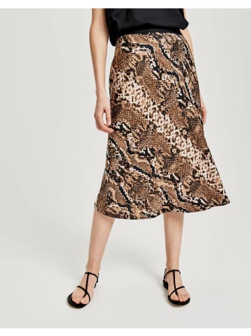 OPUS Faltenrock für Damen in beige